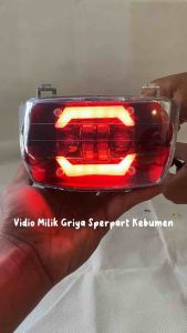 Lampu Depan Supra X Lama Daymaker LED