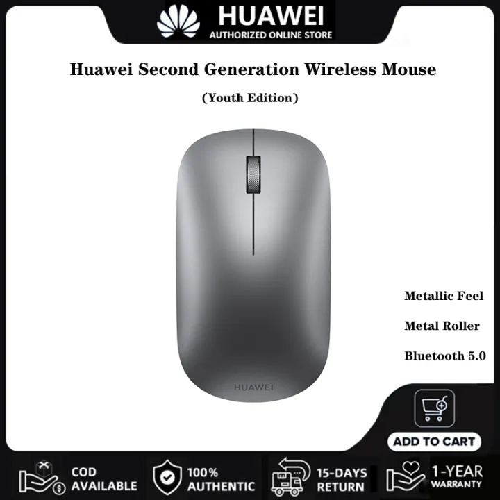 Huawei Bluetooth Wireless Mouse Second Generation Mice CD23 Youth Edition Computer Notebook Gaming Mice