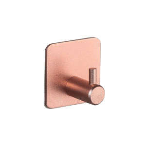 Stainless Steel Self Adhesive Wall Hook Stick Hanger Bathroom Kitchen Doors
