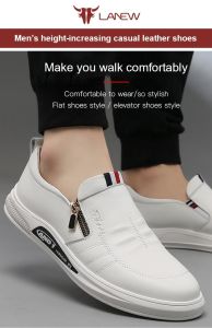 vivigo Men’s breathable leather shoes