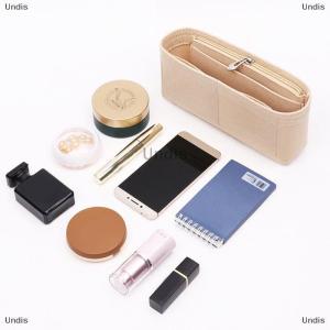 [COD] Undis Multi-Pocket Women Insert Bag Felt Fabric Purse Handbag Organizer Bag Liner Tote