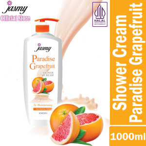 JASMY Shower Cream 1000ml Paradise Grapefruit Import dari Malaysia