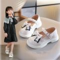 Giày Búp Bê Bé Gái Vintage, Giày Công Chúa Thời Trang Anh Quốc Cao Cấp Đính Nơ Da 822 Size 26-37. 