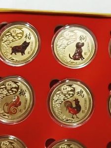 New Year Gold Souvenir Coins Lucky Animal Horse Silver Collectible Coins Challenge Coin Chinese Lucky Coin 2026 New Year Of The Horse Chinese Zodiac Souvenir Coin Fortune Collection Gifts With Protective Case