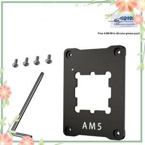 Green sea Aluminum Universal AM5-AMD Desktop Chassis CPU Bending Correction Fixing Buckle Cover Apply To 7950X 7800X 7700X 7600X 7500F
