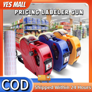 Labeller Tag Gun Price Tag Machine With Labels 8 Digit Efficient Labelling 10 Rolls Price Tag Sticker