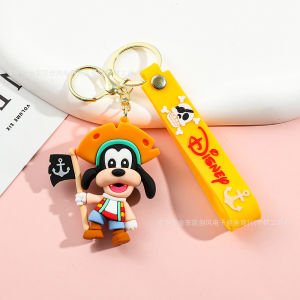Gantungan Kunci Disney Mickey Mouse Keychain Karakter Kartun Mickey Minnie Donald Daisy Goofy