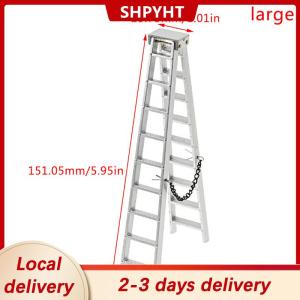 [COD] SHPYHT Local delivery Ship within 24 hours 100MM 150MM Mini Ladder for 1:10 RC Rock Crawler Axial SCX10 90046