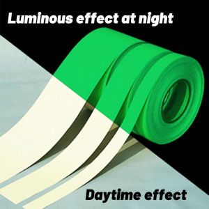 Green 5M Night  Luminous Tape Warning Fluorescent accessories for vehicles Stickers Adhesive reflective tape Home Decoration