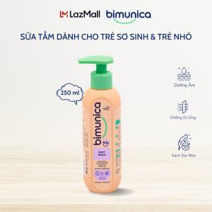 Combo Xịt Chống Hăm Tã & Sữa Tắm Cao Cấp BIMUNICA Cho Bé Từ Sơ Sinh Từ 0 Tháng Tuổi