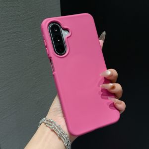 Luxury Frosted Soft Silicone For Magsafe Case For Samsung S26 S25 Edge S24 A17 A56 A36 FE Plus Ultra Full Bumper Magnetic Cover