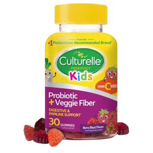 Culturelle Daily Probiotic for Kids + Veggie Fiber Gummies