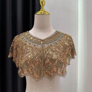ZENO Beaded Flapper Shawl Sequin Embellished 1920s Evening Wrap Vintage Sequin Shoulder Shawl Women