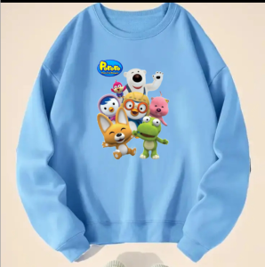 Sweater crewneck anak Gear 5 WANTED usia 3-15 tahun