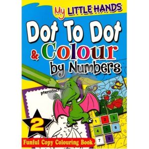 MY LITTLE HANDS DOT TO DOT & COLOUR BY NUMBERS BUKU AKTIVITI - MIND TO MIND