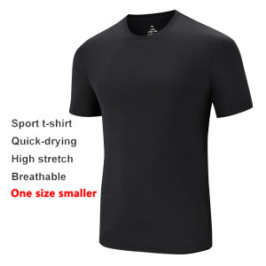 [Singapore Seller] NeedBo Men T Shirt Quick Dry Moisture Wicking Sport T-Shirts for Men Plus Size L~6XL