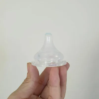 Núm ti bình sữa Green Finger BebeGrow Hàn quốc siêu mềm 2 van thoát khí (lắp vừa bình moyuum tovi ubmom pigeo