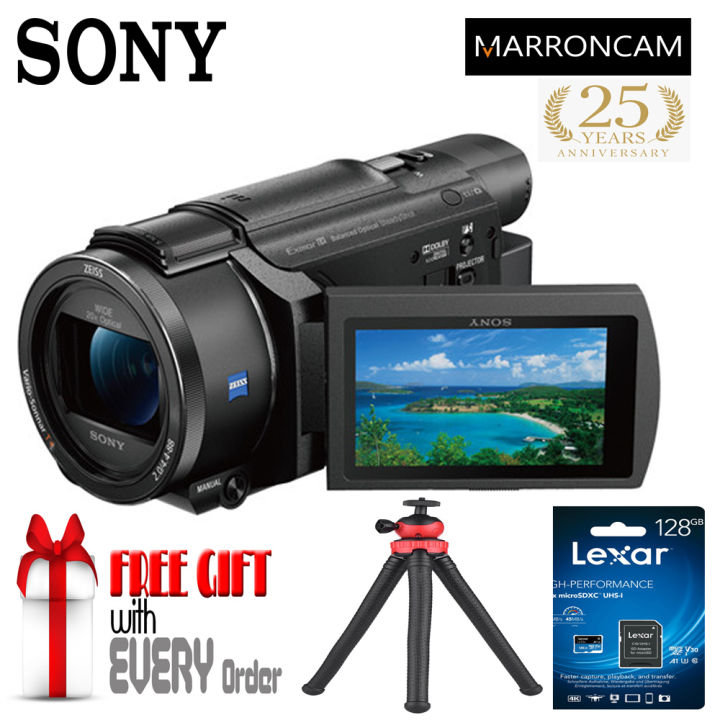 SONY FDR-AXP55 4K Handycam® with Built-in projector 4K Ultra Hd