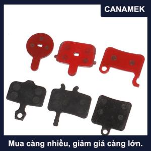 【CANAMEK】 1 cặp xe đạp Phanh thủy lực Phụ tùng xe đạp đi xe đạp nhựa ĐĨA PHANH miếng đệm