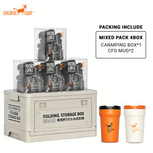 【Cheerful Goat】POCKET COFFEEFAMILY VALUE PACK Coffee Powder 60pcs