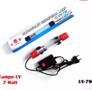 YAMANO Lampu UV 7 Watt Ultraviolet Aquarium Kolam Aquascape 7Watt 7W W