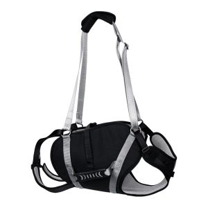 OUTOPEN Adjustable Large Dog Lift Harness Reflective Breathable Pet Walking Aid Straps Mobility Auxiliary Convenient Handle Pet Chest Sling Brace Injury Recovery