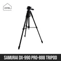 Premium Tripod Samurai Pro888s Samurai DX-999 Tripod Stand Portable DX999 for DSLR HD Digital Video Samurai DX 999 Action Camera Pro SLR Mirrorless Heavy Duty Professional. 