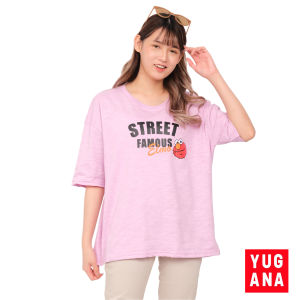 YUGANA - CREW Kaos XXL Jumbo Lengan Pendek Wanita