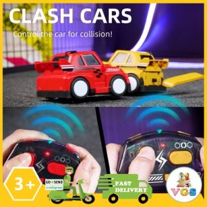 Mainan Anak Remote Control Clash Cars Tarung 2 Mobil