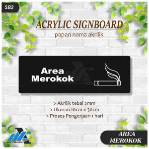SIGN BOARD AKRILIK PAPAN PETUNJUK LENGKAP - SIGN BOARD - TOILET KASIR JAGALAH KEBERSIHAN MUSHOLA - MURAH BERKUALITAS - SB2