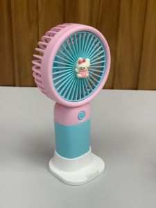 MF014 Kitty & Friends Handheld Fan Rechargeable Portable Fan Phone Holder