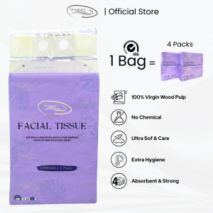 FRAGRANCE Ultra Soft 4-Ply Facial Tissue 110 Sheets/Pack (4Ply)