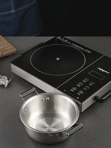 Korean Style 304 Stainless Steel Snail Noodle Pot   Double Ear Ramen Cooking Pot with Lid High Aesthetic Thickened Small Hot Pot Soup Pot [ Free Shipping ]