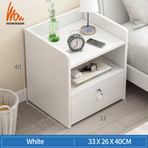Bedside Table Side Table With Drawer Locker Meja Kecil Tepi Katil Nightstand Almari Sisi Katil Meja Katil Side Table Bedroom
