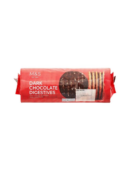 Marks & Spencer M&S Dark Chocolate Digestive Biscuits Marks and Spencer Lazada