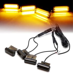 Car LED Front Grille Light Assemblies W/ Wiring Harness Kit For Toyota Tundra 2026-up DRL Driving/Position Light Clearance Light2026