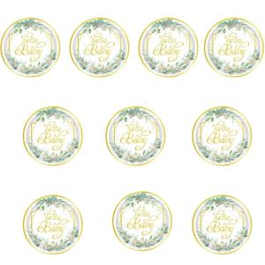 10/20Pcs Disposable Party Plates Kids Birthday Party Napkins Party Decoration for Baby Showers Kids Birthday Supplies