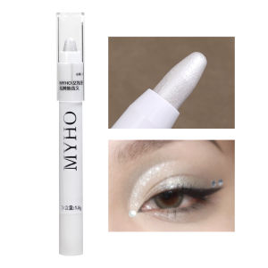 【Perfect Sunfeel】Pearlescent Lying Silkworm Pencil Glitter Highlighter Pen Brightening Eyes Stick White Silver Eye Makeup Waterproof Long-lasting