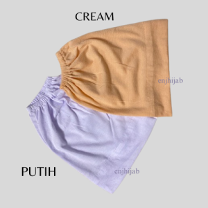 Ciput Arab Inner Hijab Model Karet Belakang Bahan Kaos Pe