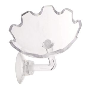 FMSRZX Trung chuyển Bền Tôm Bát Cho ăn Ống Với Cốc Hút Món ăn Tôm Thực Phẩm Trung Chuyển Hồ cá Phụ Kiện Cá Trung Chuyển Cung Cấp Bể cá