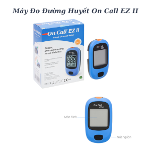 [ƯU ĐÃI LỚN] Máy Đo Đường Huyết On Call EZ II Chính Hãng – Máy Đo Tiểu Đường Thương Hiệu ACON Xuất Xứ Mỹ