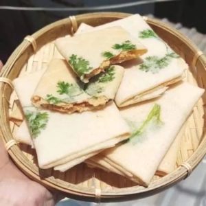 500G BÁNH KẸP NGÒ NHÂN BƠ ĐẬU PHỘNG GIÒN NGON - Đồ ăn vặt