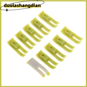 [Duola] 10Pcs MT-18 Presser Foot Lockstitch Sewing Machine Special Wear-Resistant Presser Foot Base Plate Presser Plate