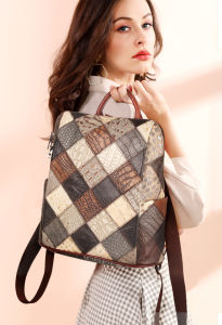 Cobbler Legend Genuine Leather Waterproof Backpacks Student Travel Backpack for Ladies Casual Backpack