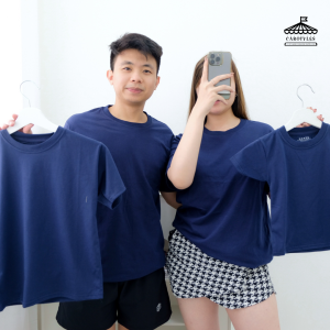 CAROTYLES S  Kaos Couple Keluarga Motif DORAMON STARS Wanita Lengan Pendek Katun