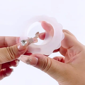 1 cặp Silicone Comfort nhẫn cho Bạc cúp áo cho con bú nhẹ nhàng trên da Vòng bảo vệ đệm cho các bà mẹ cho con bú