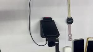 Compatible with Samsung and iwatch Watch and Phone Wireless Charger Multi-Functional Foldable 3-in-1 Wireless Charger