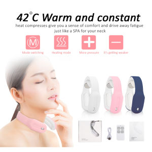 DECINIEE Electric Neck and Shoulder Massager Pain Relief Tool Health Care Relaxation Cervical Vertebra Physiotherapy Health Care Massage