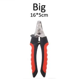 Small/Big Stainless Steel Pet Nail Clipper With File Cat Dog Animal Claws Scissor Grooming Pemotong Kuku Kucing宠物指甲刀