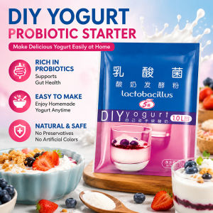 Best Seller Multifunctional Yogurt Starter Powder Natural Active Probiotics Boost Smooth Fermentation Ideal For Homemade Dairy Yogurt COD